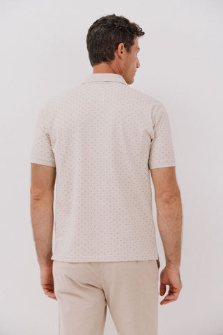 Polo Manga Corta con Estampado