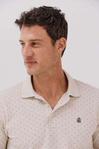 Polo Manga Corta con Estampado