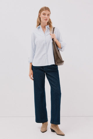 Camisa Manga Larga de Algodón