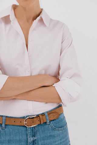 Camisa Manga Larga de Algodón