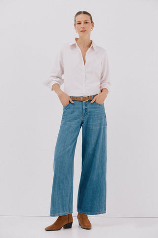 Camisa Manga Larga de Algodón