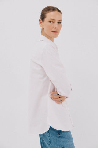 Camisa Manga Larga de Algodón