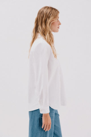 Camisa Manga Larga de Algodón