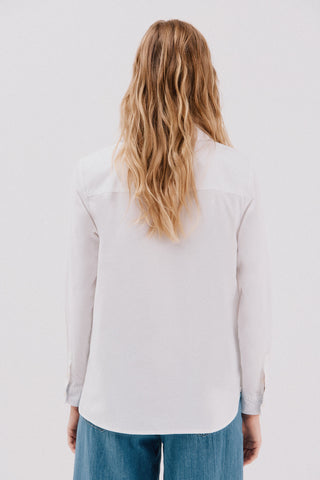 Camisa Manga Larga de Algodón