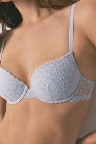 Sujetador con Relleno de Encaje