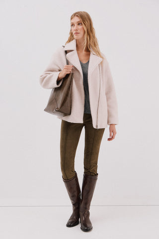 Camiseta Básica Manga Larga Cuello V