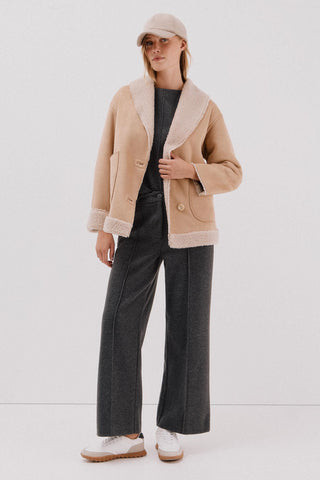 Camiseta Manga Larga con Aberturas Laterales