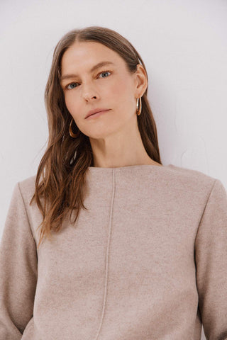 Camiseta Manga Larga con Aberturas Laterales