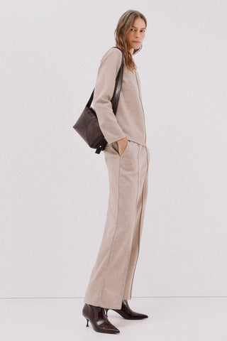 Camiseta Manga Larga con Aberturas Laterales