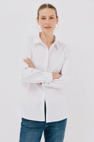 Camisa Manga Larga de Algodón