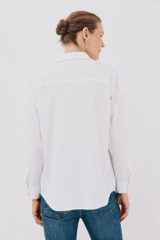 Camisa Manga Larga de Algodón