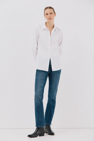 Camisa Manga Larga de Algodón