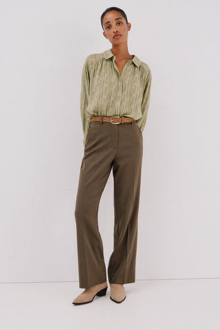 Camisa Manga Larga con Estampado