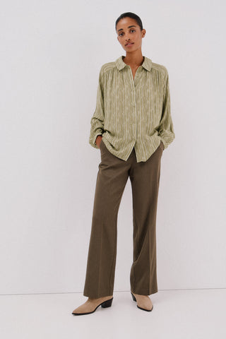 Camisa Manga Larga con Estampado