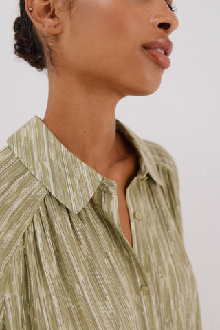 Camisa Manga Larga con Estampado