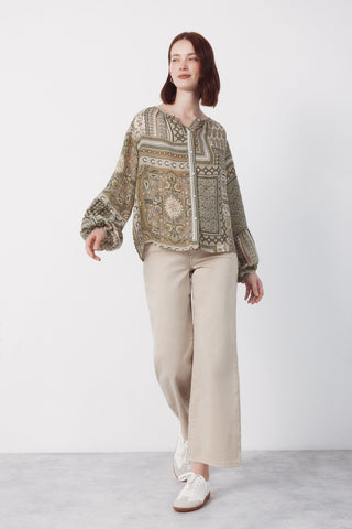 3.T.M.Blusa Print Patchwork Rosa.