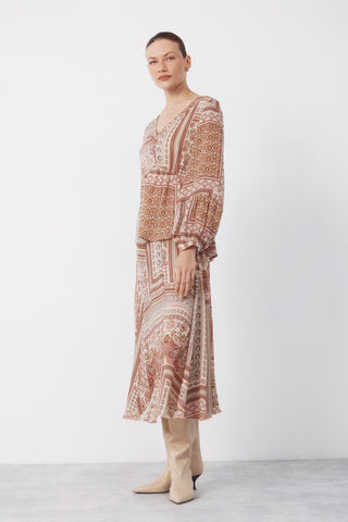 3.T.M.Blusa Print Patchwork Rosa.