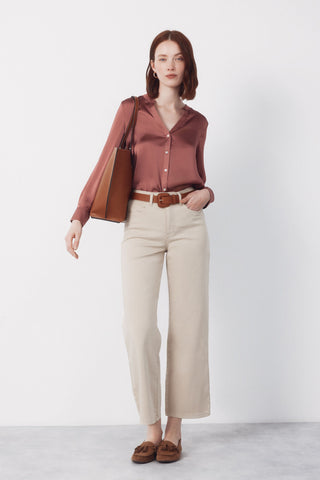 3.T.Ki.Blusa Satinada.