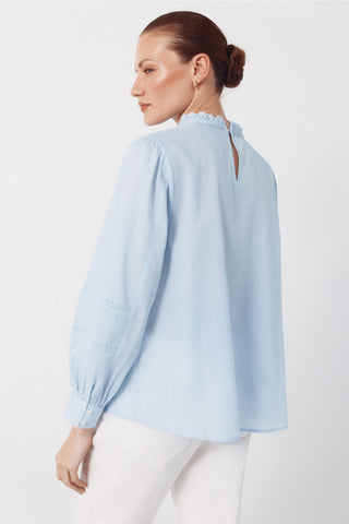 3.T.M.Blusa Laces Azul.