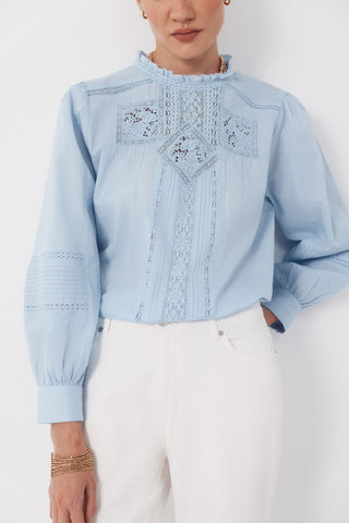 3.T.M.Blusa Laces Azul.