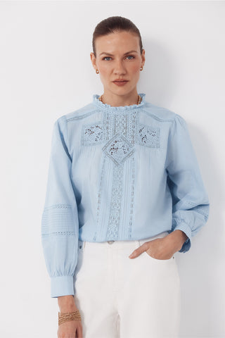 3.T.M.Blusa Laces Azul.