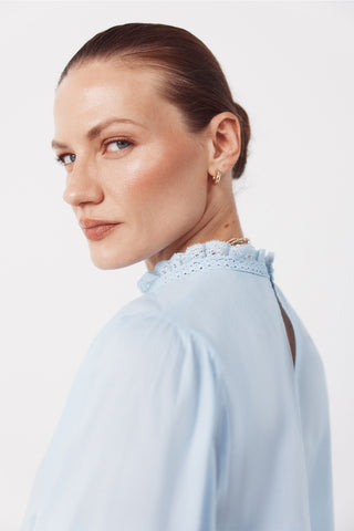 3.T.M.Blusa Laces Azul.