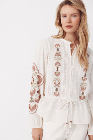4.T.M.Blusa Bordada.