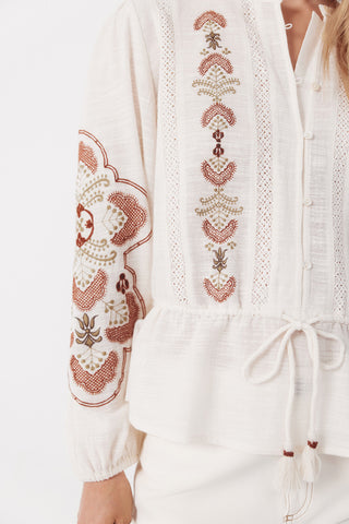 4.T.M.Blusa Bordada.