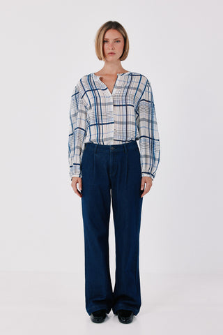 3.T.Ki.Blusa Cuadros.