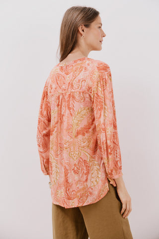 Blusa Manga Larga con Hilo Metalizado