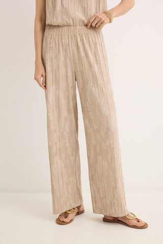 Pantalón con Cintura Elástica con Estampado