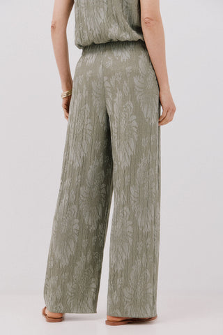 Pantalón con Cintura Elástica con Estampado