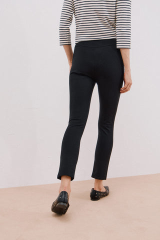 Legging de Punto con Detalle Botones