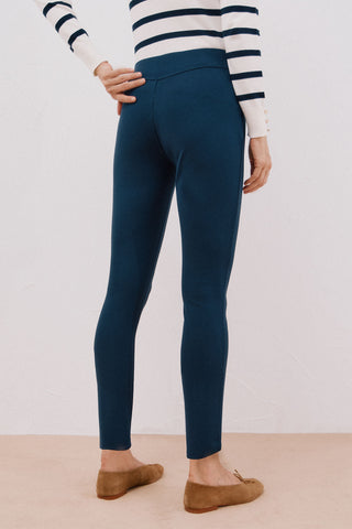 Legging de Punto con Detalle Botones