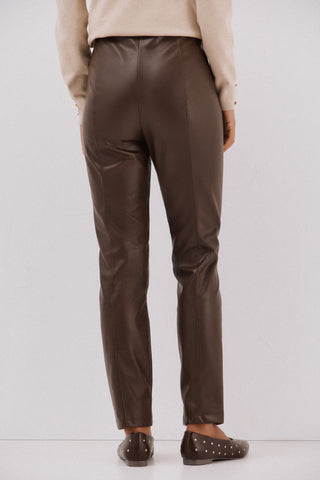 Pantalón Skinny Efecto Piel