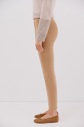 Legging Skinny con Efecto Antelina