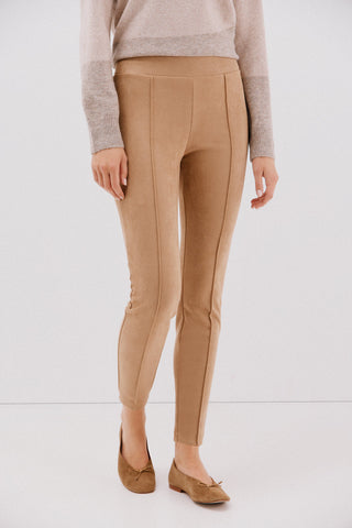 Legging Skinny con Efecto Antelina