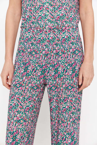 Pantalón de Punto Estampado Floral