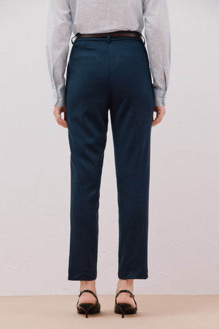 Pantalón Talle Medio con Cinturón