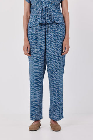 Pantalón con Cintura Elástica Estampado