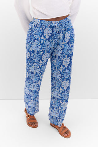 Pantalón Corte Recto con Estampado