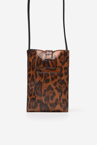 Portamóvil Cierre con Hebilla Estampado Animal Print