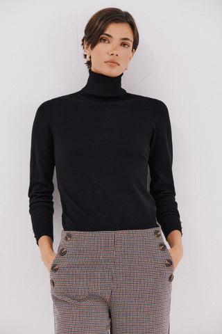 Sudadera Manga Larga Cuello Alto