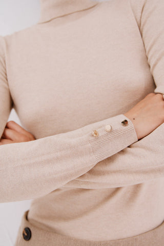 Sudadera Manga Larga Cuello Alto