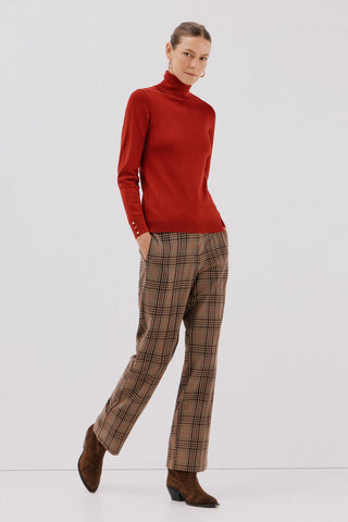 Sudadera Manga Larga Cuello Alto