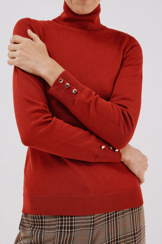 Sudadera Manga Larga Cuello Alto