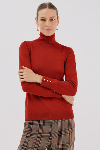 Sudadera Manga Larga Cuello Alto