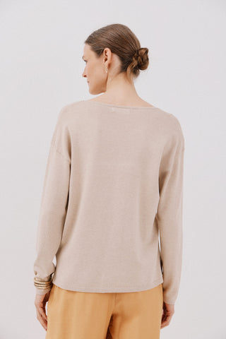 Sudadera Cuello V de Algodón