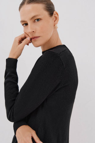 Sudadera Acanalada Manga Larga