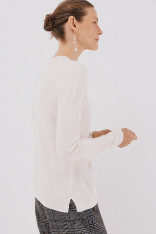 Sudadera Acanalada Manga Larga